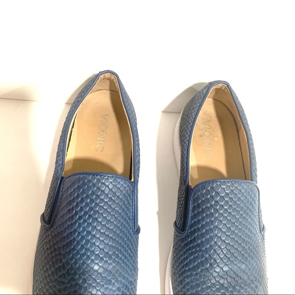 Vionic Splendid Midi Snake Slip On Sneaker Shoe - Picture 4 of 16